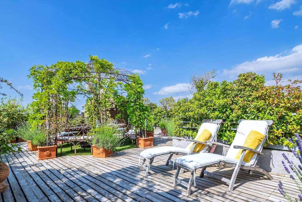 Superbe Duplex Paris-rooftop Vue Panoramique Apartment