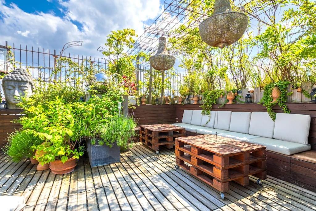 Superbe Duplex Paris-rooftop Vue Panoramique Apartment
